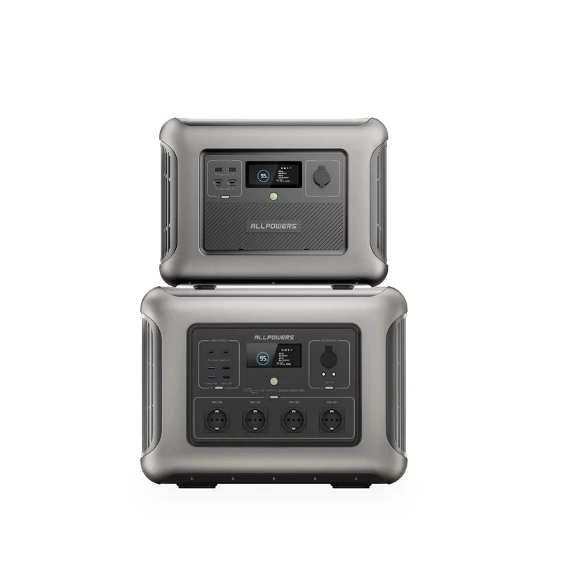 ALLPOWERS B1000 Batería de Expansión 1152 Wh - R2500 + B1000 AP-SS-010-PRO-EU + AP-EB-001-EU