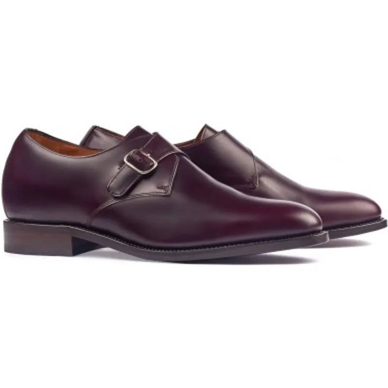 Zapatos con alzas hombre Gianni Garzanero modelo Dallas burgundy ES84