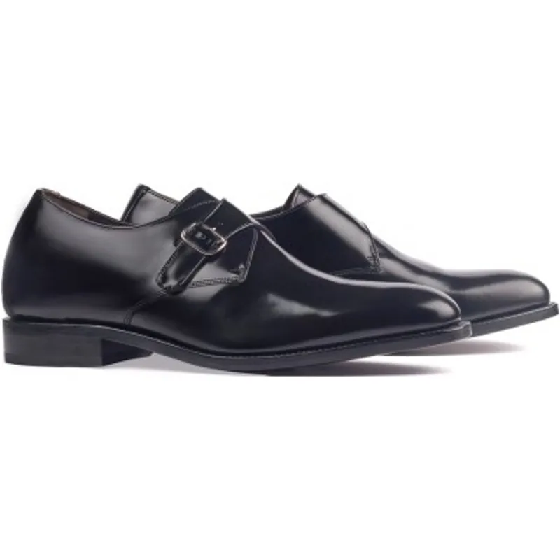 Zapatos con alzas hombre Gianni Garzanero modelo Dallas negro ES85