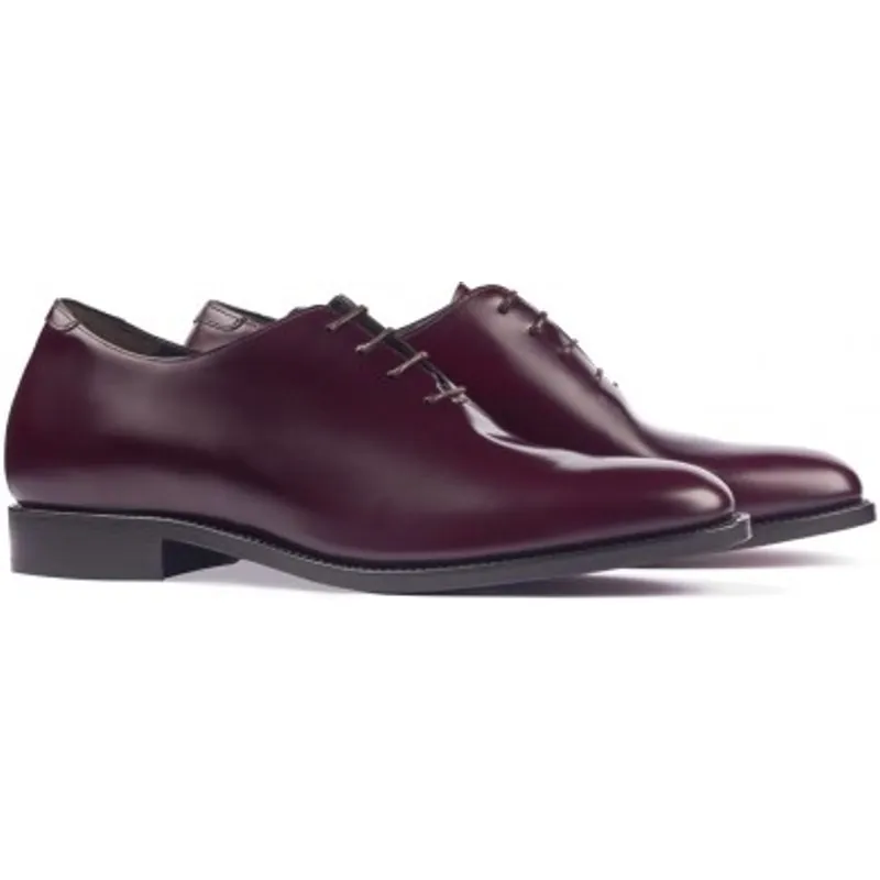 Zapatos con alzas hombre Gianni Garzanero modelo Detroit burgundy ES90
