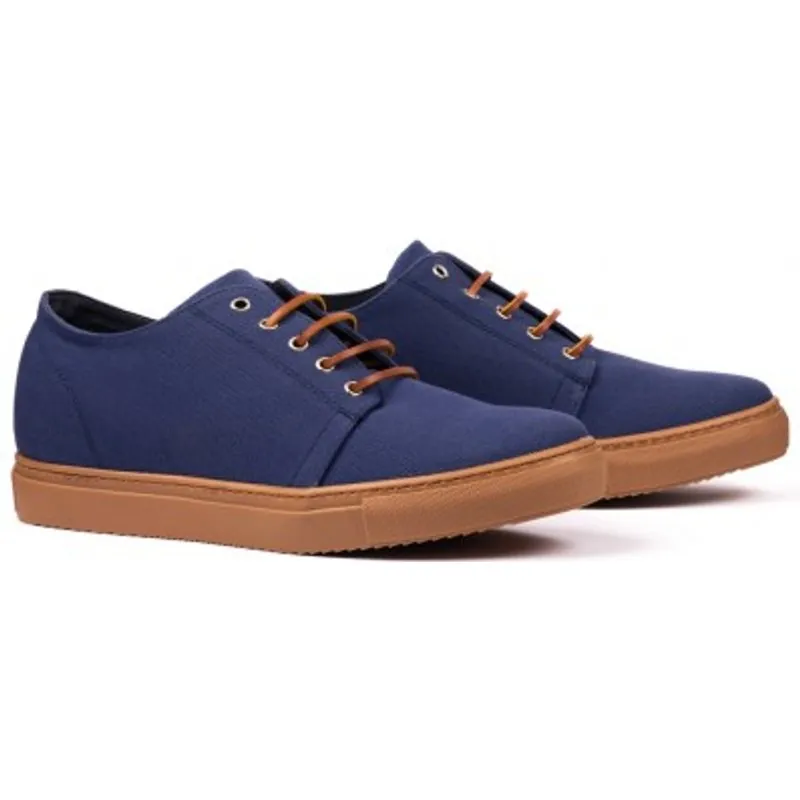 Zapatos con alzas hombre modelo Catania azul ES290