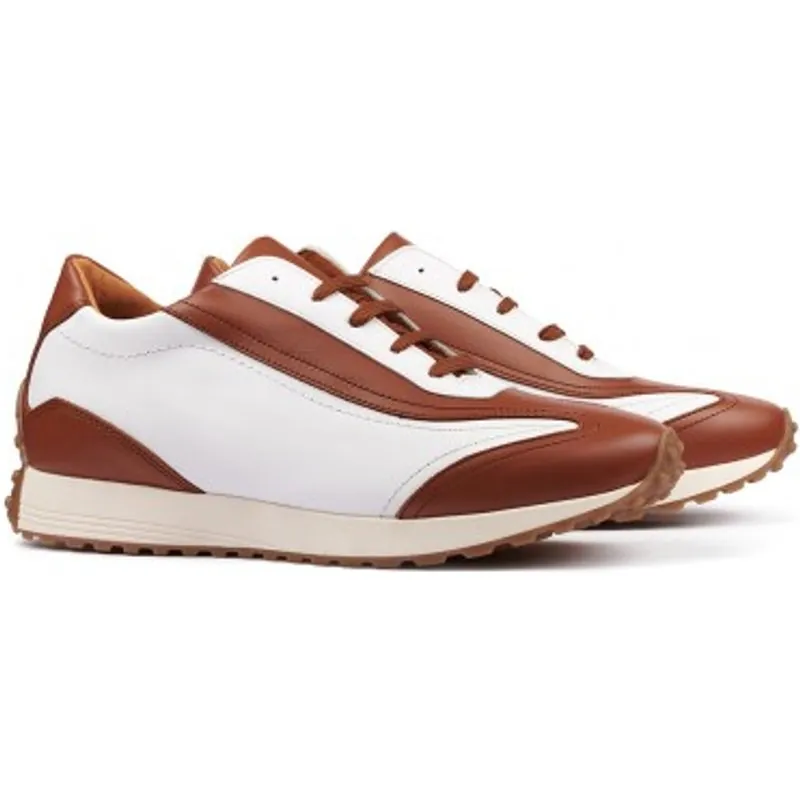 Zapatos con alzas hombre modelo Delta marrón ES376