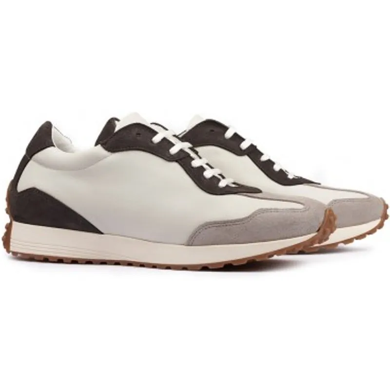 Zapatos con alzas hombre modelo Melbourne gris ES381