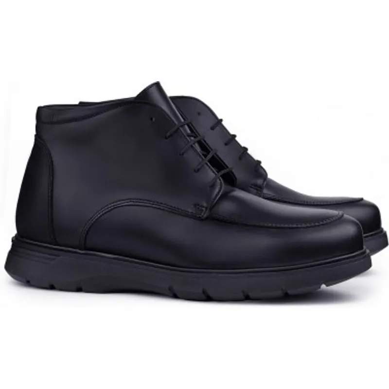 Zapatos con alzas hombre modelo Ravenna negro ES409