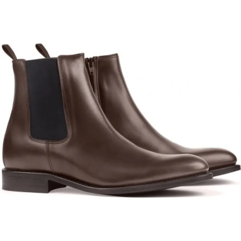 Zapatos con alzas hombre Tronisco modelo Flavio marrón ES344