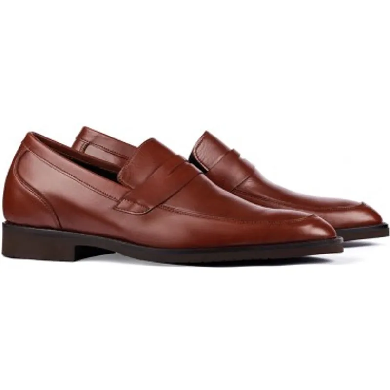 Zapatos con alzas hombre Tronisco modelo Milan marrón ES161