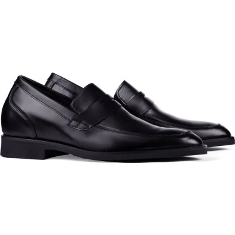 Zapatos con alzas hombre Tronisco modelo Milan negro ES160