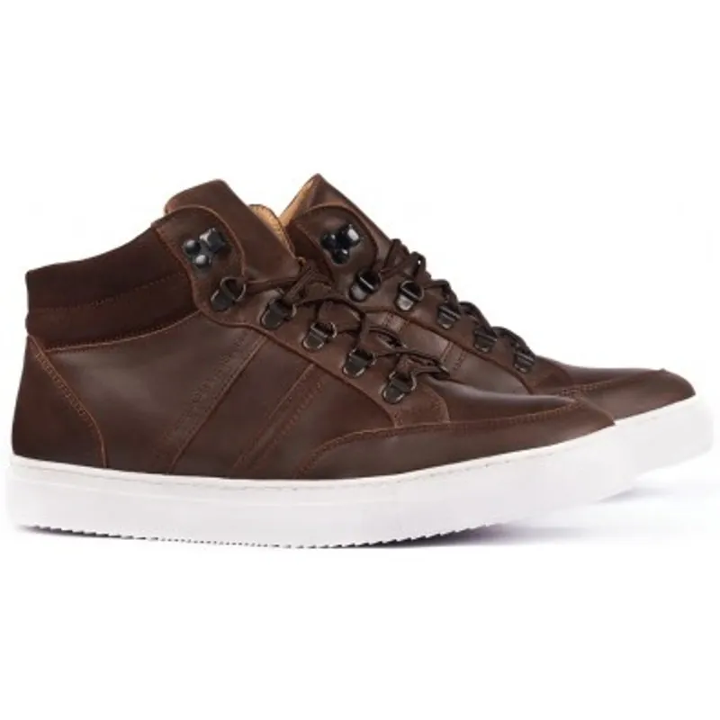 Zapatos con alzas hombre Tronisco modelo Padua marrón ES300